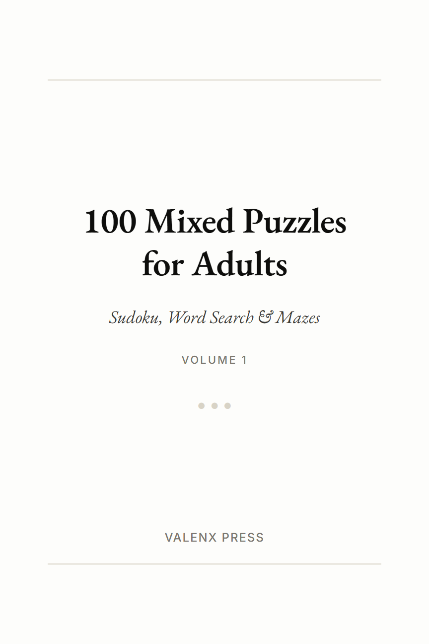 PuzzleBind book title page
